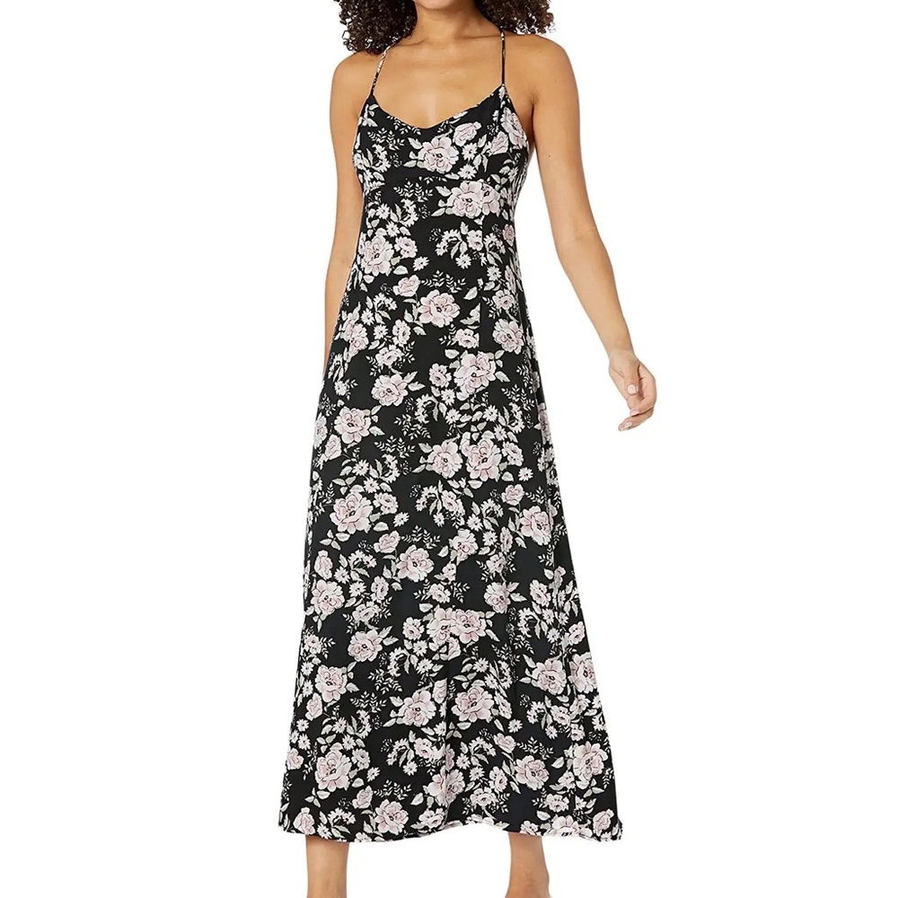 Saltwater Luxe Debbie Sustainable Garden Paradise Tank Midi Dress